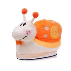 Indoor Full Slippers Ladies Girls House Boots Sole Mule Footwear Home Shoes with Warm Lining Yellow 35/39
