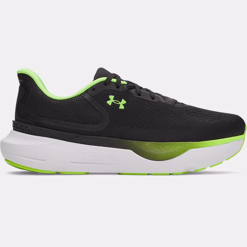 Infinite Pro Mens Running Shoes Black / Hyper Green / Hyper Green 105