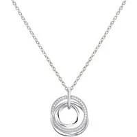 Intertwined Circles Necklace