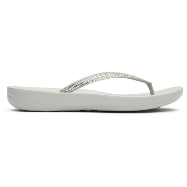 Iqushion Sparkle Sandals - Grey