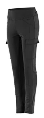 Iria Women's Leggings Trousers, Black/White, S-L Iria Women's Leggings Trousers, Black/White, S-L