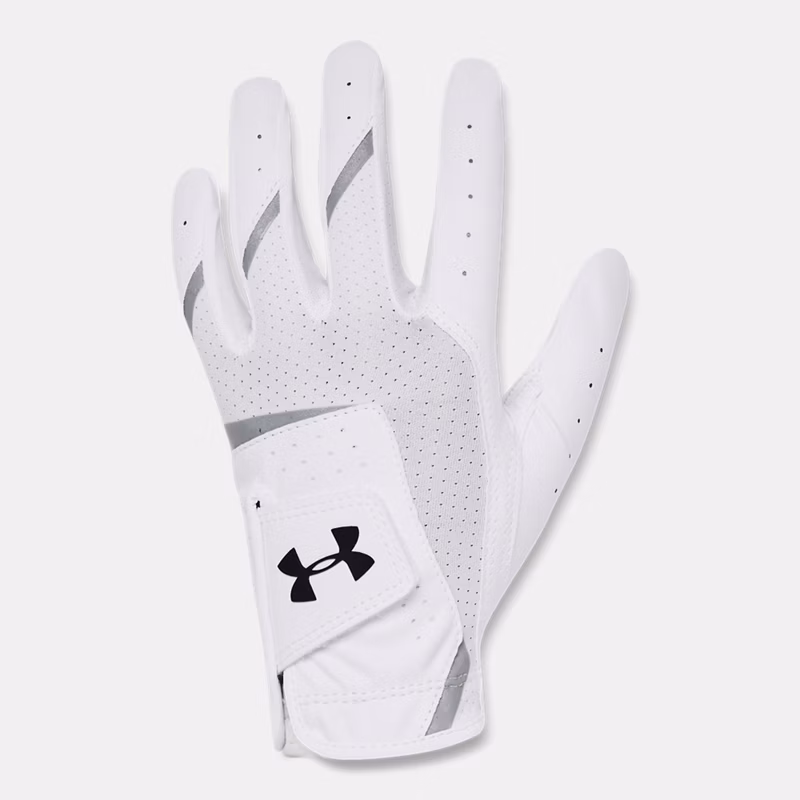 Iso-Chill Boys Golf Glove White / Metallic Silver / Black LYLG