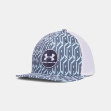 Iso-Chill Drive Low Stretch Mens Fit Cap Downpour Gray / White /