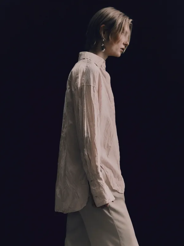 Ithica Shirt in Silver Peony