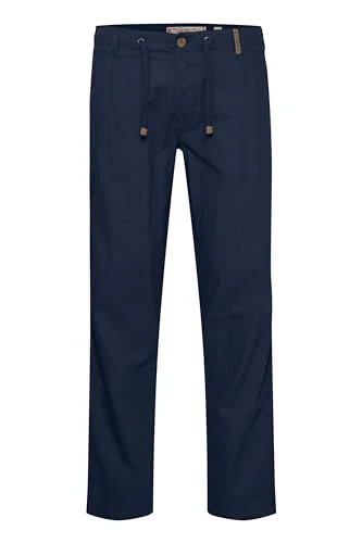 Ives Linen Trouser, Size:M;Colour:Night Sky (450)