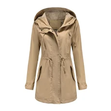Jackets for Women UK, Button Style Dress Double Long Womens Breasted Women Front Women'S Dress Long Winter Ladies Waterproof Jackets, Clearance Ski Jacket Womens