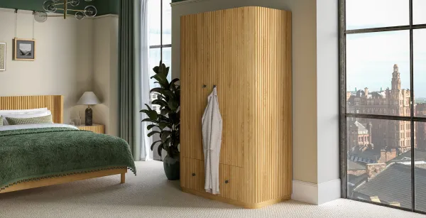 Jacob Wardrobe - Natural Wood