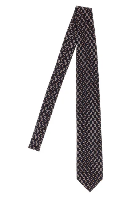 Jacquard tie - Blue
