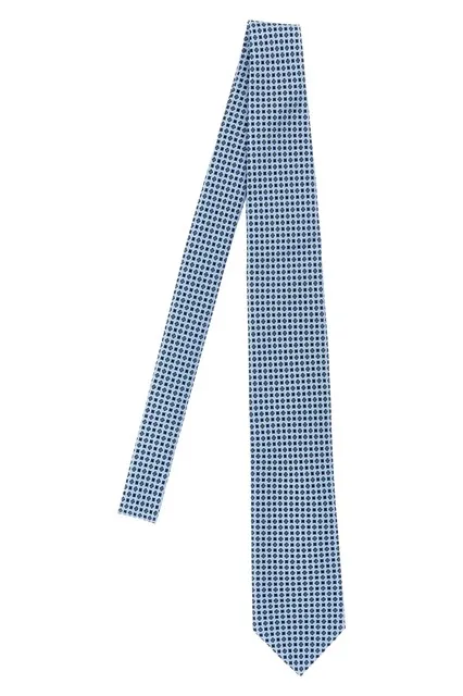 Jacquard tie - Light Blue