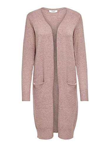 Jacqueline de Yong NOS Women's 15184979 Cardigan, Pink (Woodrose Woodrose), M UK