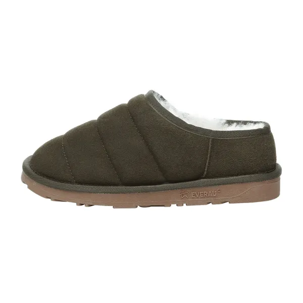 Jaeger Low Ankle Slippers - Size 3 - Green