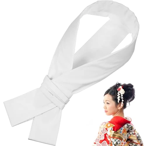 Japanese Kimono Accessories Kimono Collar Core Woman Robe Ladies Robes Robe for Women Kimono Robe Belt Women Erishin Collar Core for Kimono Bow Wide Belt Bathrobe Miss