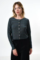 Jayda Sparkle Stripe Cardigan ilver - 








  

  

  

  

  
    
    


   Silver

