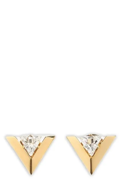 Je Les V earrings - Gold