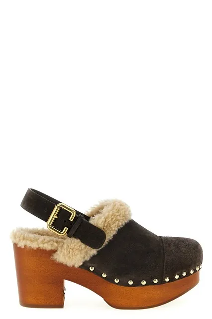 Jeannette clogs - Brown