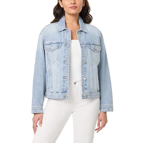 Jeans for Women Oversized Denim Jacket, Lismore, Medium