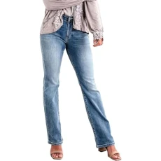 Jeans for Women Stretch Jeans Women's High Waist Stretch Straight Leg Washed Denim Trousers Casual Jeans Straight Leg Casual Trousers Baggy Jeans Women's Trousers Slim Fit Streetwear Summer, blue, XL