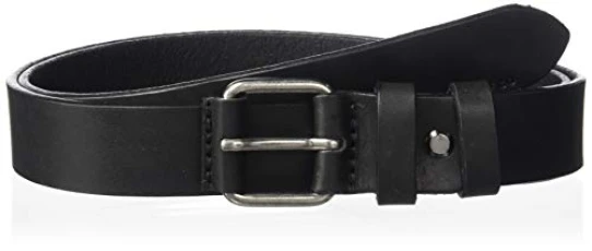Jeans Men's Dwayne Leather Belt, Black, 85 cm Jeans Men's Dwayne Leather Belt, Black, 85 cm