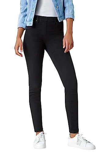 Jeggings for Women UK Jean Ladies Stretchy Trousers Denim Leggings High Waist Rise Pull On Skinny St