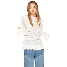 Jersey 800 Olivia Knitted Sweater - White - XS Jersey 800 Olivia Knitted Sweater - White - XS