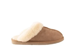 Jessica Sheepskin Slippers - Mules - Women - 100% Real Sheepskin - Slip In - Comfort - S