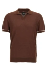 Jianluca polo shirt Brown Size