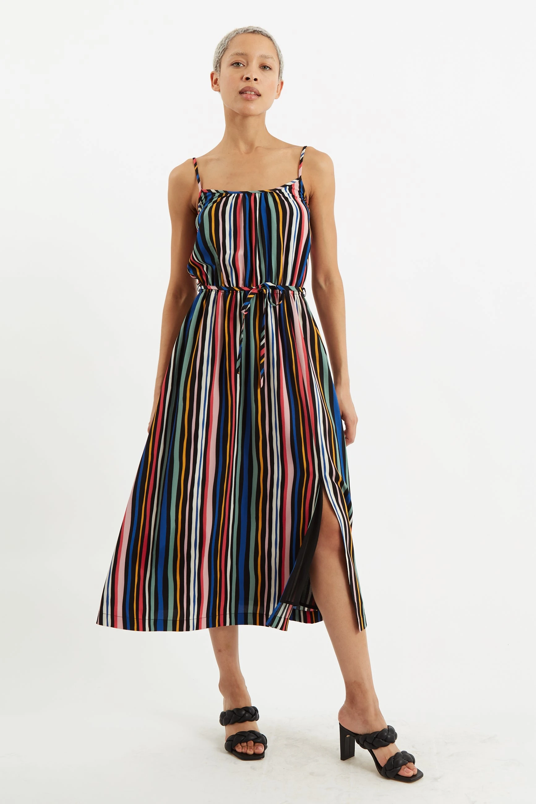 Joanna San Jose Stripe Midi Sundress - Multicolour