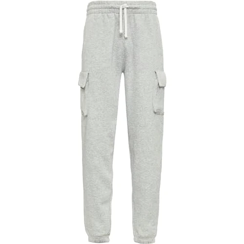 Jogger Cargo Sweatpants - Heather Grey - S