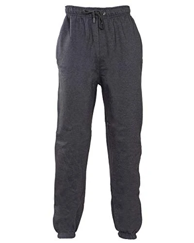 Joggers for Men UK Loose Fit Mens Sweatpants Gym Bottoms Tracksuit Trousers Mens Sizes S-3XL Charcoa