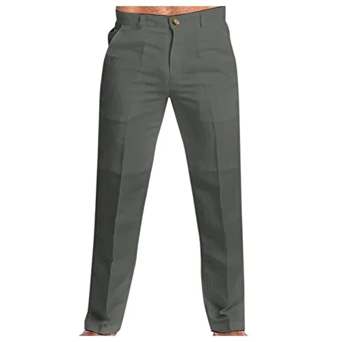 Jogging Bottoms Men's Chino Trousers Chino Trousers Suit Trousers Men's Trousers Tube Trousers Elegant Business Slim Fit Men's Tuxedo Trousers Plain Colours Loose Outdoor Trousers Loose Straight