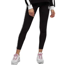 Jola Leggings Taped Side Casual Gym Pants Black 38079 166