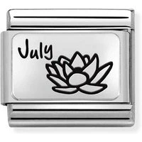 July Birth Flower Charm