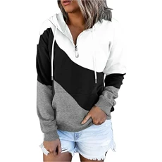 Jumper Women's Hoody Pullover Casual Hoodie Women's Sweatshirts Printed Stitching Holiday Casual Pullover Shirt Hoodie Women's Sweatshirt with Drawstring, Z3-black, XXL Jumper Women's Hoody Pullover Casual Hoodie Women's Sweatshirts Printed Stitching Holiday Casual Pullover Shirt Hoodie Women's Sweatshirt with Drawstring, Z3-black, XXL