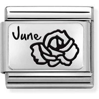 June Birth Flower Charm