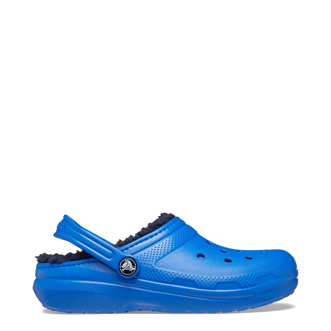 Junior Blue Classic Lined Clog