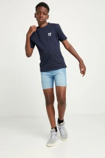 Junior Sustainable Denim Shorts ight Blue Wash - Light Blue Wash