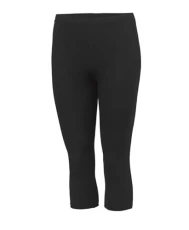 Just Cool JC86J Kids Cool Capri - Black - 7-8 Years Just Cool JC86J Kids Cool Capri - Black - 7-8 Years