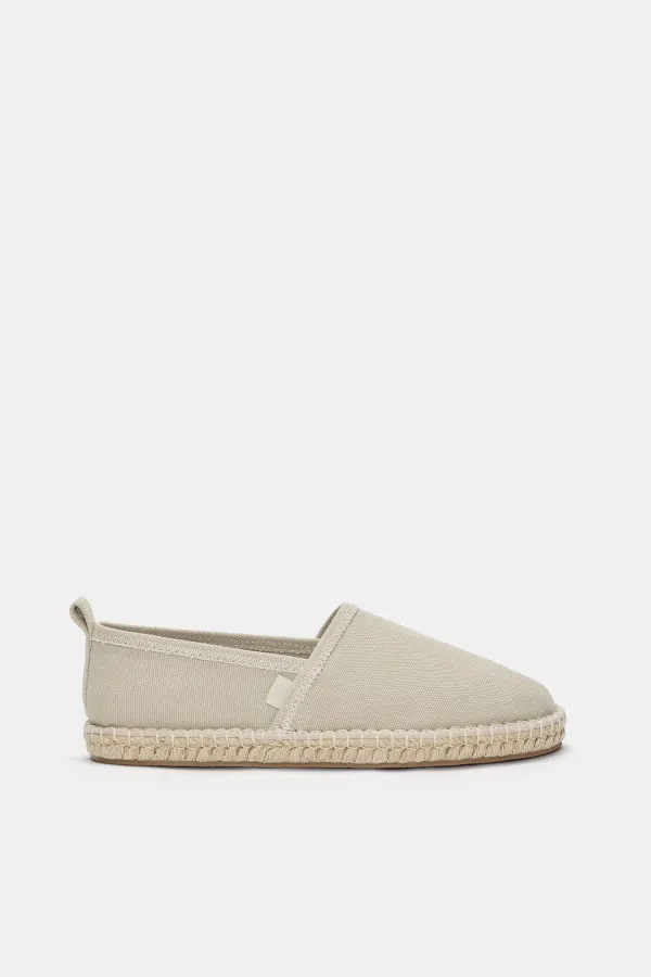 Jute Espadrilles - Ecru