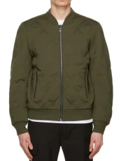 - K-CHRYSO 51F Bomber Jacket, Green, L
