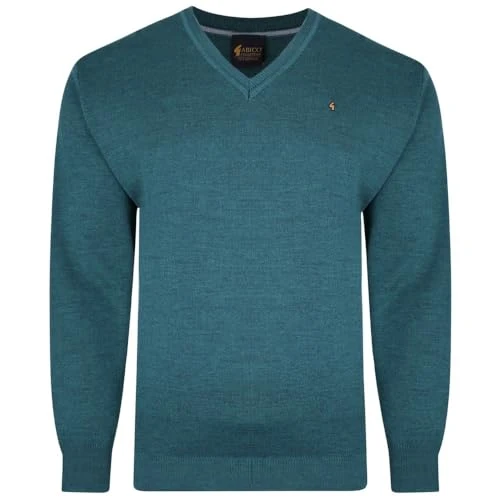 K01 Seasonal V Neck Jumper Teal