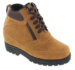 K881803-5.2 Inches Taller - Size 11 UK- Height Increasing Elevator Shoes (Brown Nubuck Boots) K881803-5.2 Inches Taller - Size 11 UK- Height Increasing Elevator Shoes (Brown Nubuck Boots)