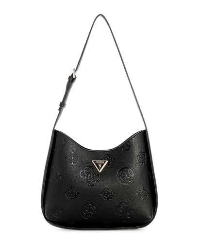 Keandra Hobo, Black Logo, One size