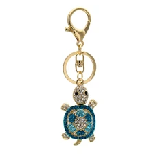 Keychain Turtle Diamond Turtle Keychain Key Ring Charm Diamond Keychain For Men And Women 1tazero (B