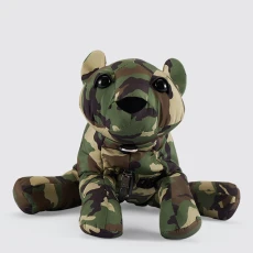 Khaki Camo Teddy Waist Bag ulti