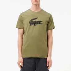 Khaki Croc Short Sleeve T hirt ulti