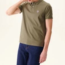 Khaki Marbella Polo Shirt - Green
