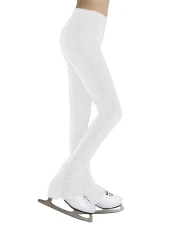 Kids Figure Skating Pants Girls Ice Skating Practice Leggings Dance Gymnastics Performance Training Tights White 12 Years Kids Figure Skating Pants Girls Ice Skating Practice Leggings Dance Gymnastics Performance Training Tights White 12 Years