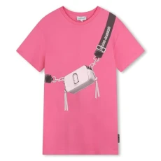 Kids Logo Bag Dress Pink 6 Years Kids Logo Bag Dress Pink 6 Years