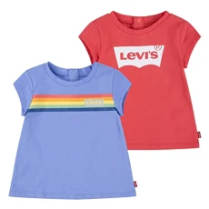 Kids Lvg 2Pk Iconic Tee Set Baby Girls 12 Months Rose of Sharon Kids Lvg 2Pk Iconic Tee Set Baby Girls 12 Months Rose of Sharon