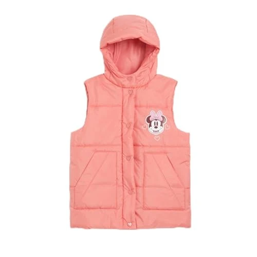 Kids Minnie Mouse Gilet Pink 6-7 Years